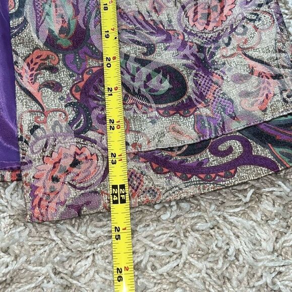 JONI B Bohemian Open Front Cardigan Purple Women’s Medium - Picture 6 of 13